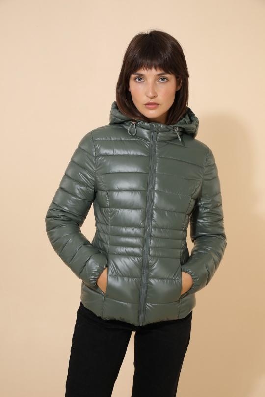 Doudounes Femme Orange Attrait Paris AT8390B Efashion Paris