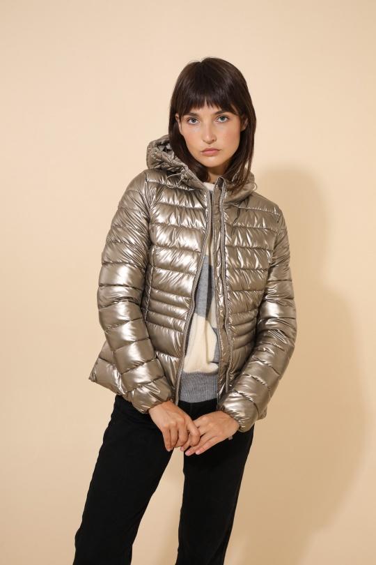 Doudounes Femme Orange Attrait Paris AT8390B Efashion Paris