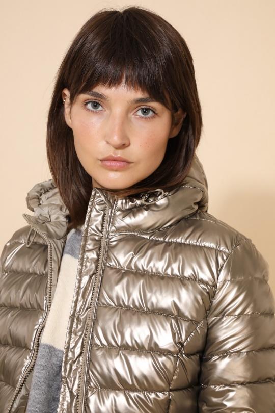 Doudounes Femme Orange Attrait Paris AT8390B Efashion Paris