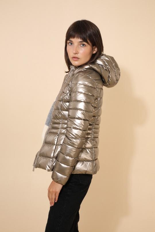 Doudounes Femme Orange Attrait Paris AT8390B Efashion Paris