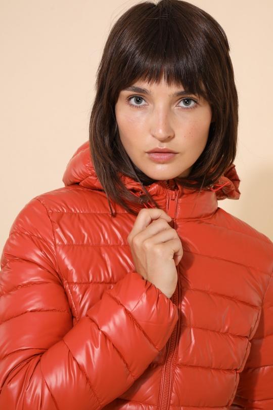 Doudounes Femme Orange Attrait Paris AT8390B Efashion Paris