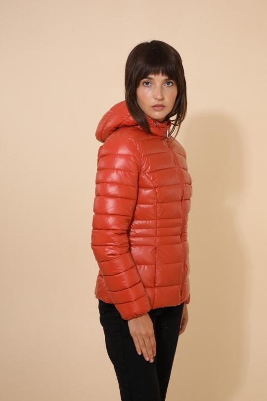 Doudounes Femme Orange Attrait Paris AT8390B Efashion Paris