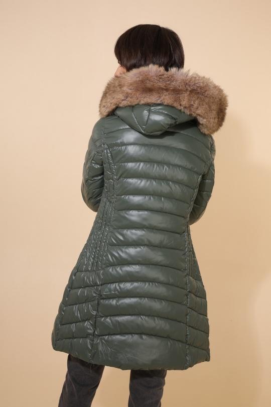 Doudounes Femme Bleu jean Attrait Paris AT8258B Efashion Paris