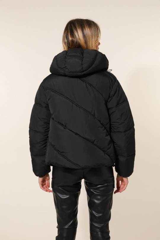 Doudounes Femme Violet Attrait Paris AT8396 Efashion Paris