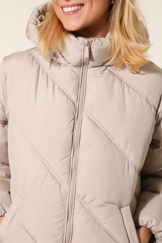 Doudounes Femme Violet Attrait Paris AT8396 Efashion Paris