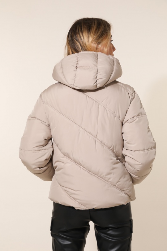 Doudounes Femme Violet Attrait Paris AT8396 Efashion Paris