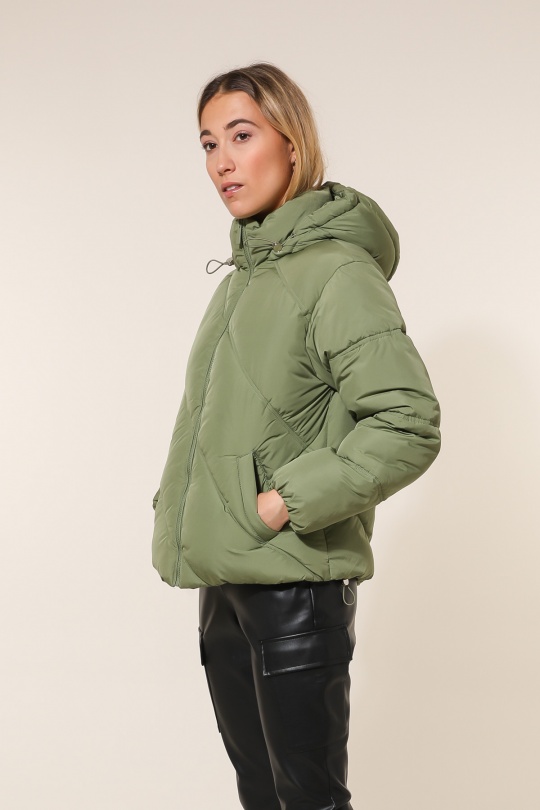 Doudounes Femme Violet Attrait Paris AT8396 Efashion Paris