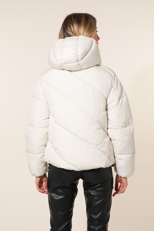 Doudounes Femme Violet Attrait Paris AT8396 Efashion Paris