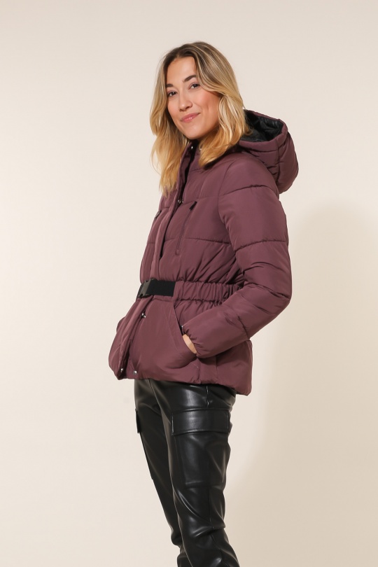Doudounes Femme Violet Attrait Paris AT8508 Efashion Paris