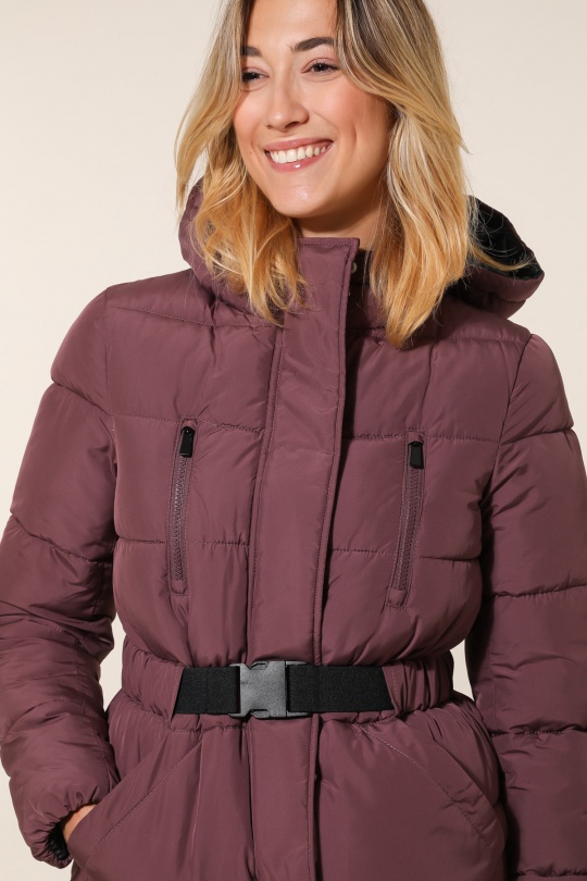 Doudounes Femme Violet Attrait Paris AT8508 Efashion Paris
