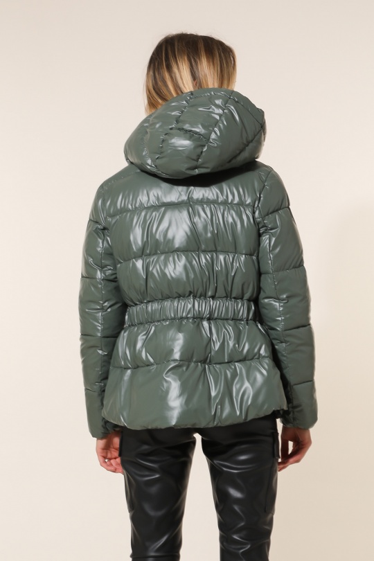 Doudounes Femme Noir Attrait Paris AT8508B Efashion Paris