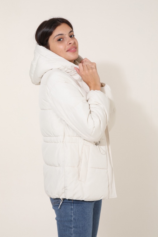 Doudounes Femme Beige Attrait Paris AT8506 Efashion Paris