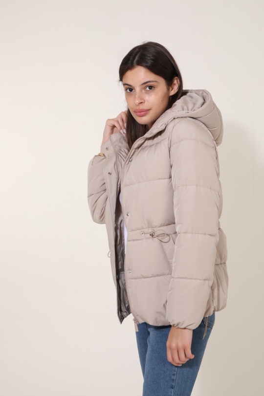 Doudounes Femme Beige Attrait Paris AT8506 Efashion Paris