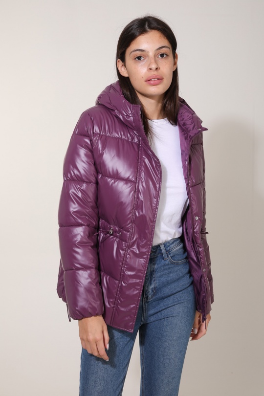 Doudounes Femme Vert Attrait Paris AT8506B Efashion Paris