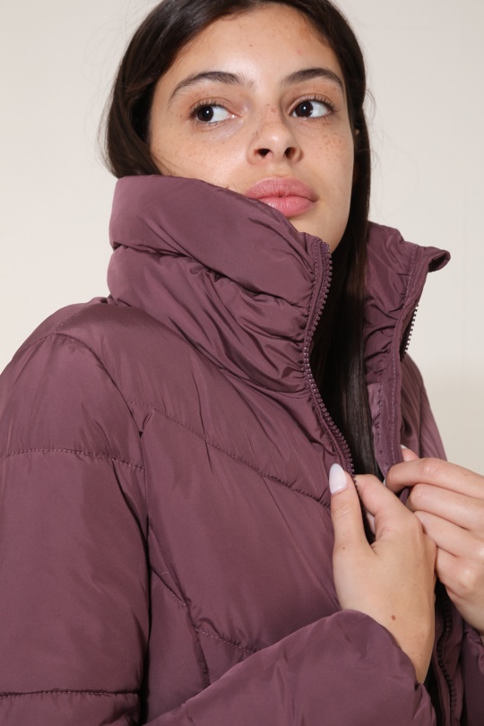 Doudounes Femme Violet Attrait Paris AT8507 Efashion Paris