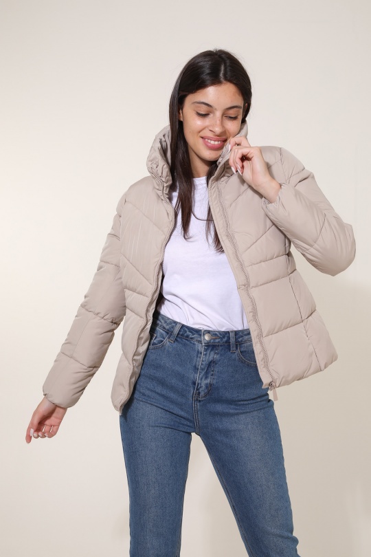 Doudounes Femme Violet Attrait Paris AT8507 Efashion Paris