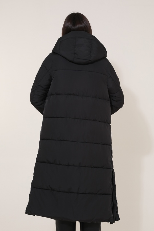 Doudounes Femme Noir Attrait Paris AT8389 Efashion Paris