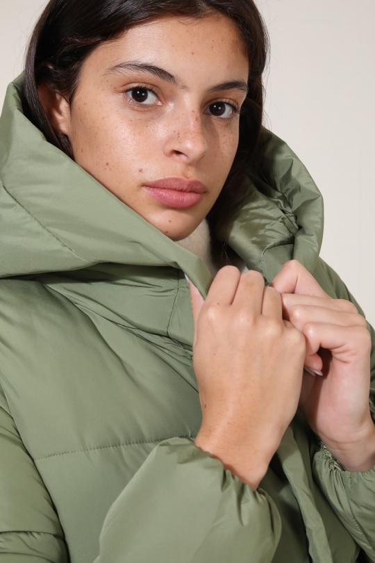 Doudounes Femme Noir Attrait Paris AT8389 Efashion Paris