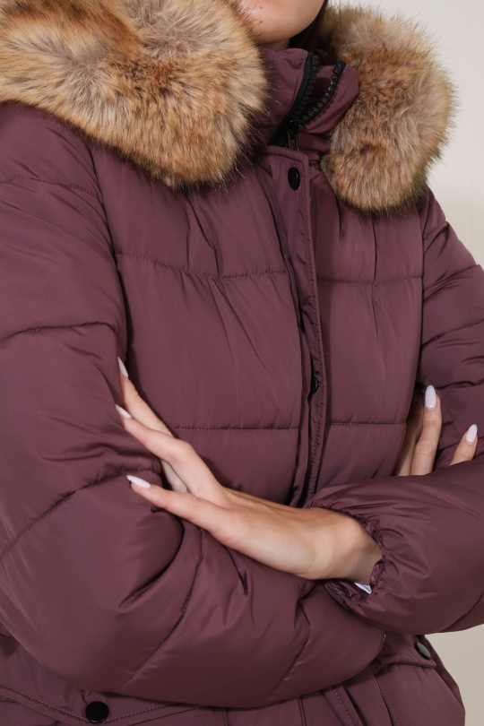 Doudounes Femme Violet Attrait Paris AT8386 Efashion Paris