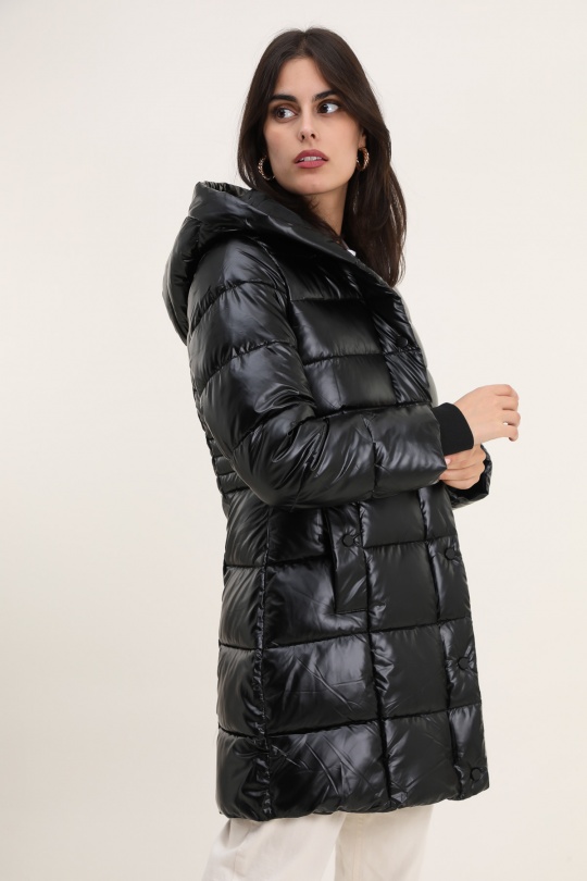 Doudounes Femme Violet Attrait Paris AT8392B Efashion Paris