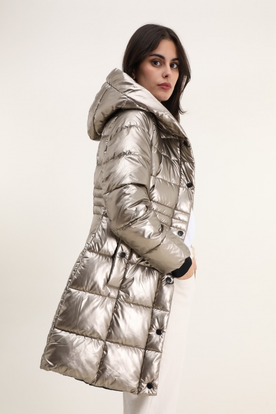 Doudounes Femme Violet Attrait Paris AT8392B Efashion Paris