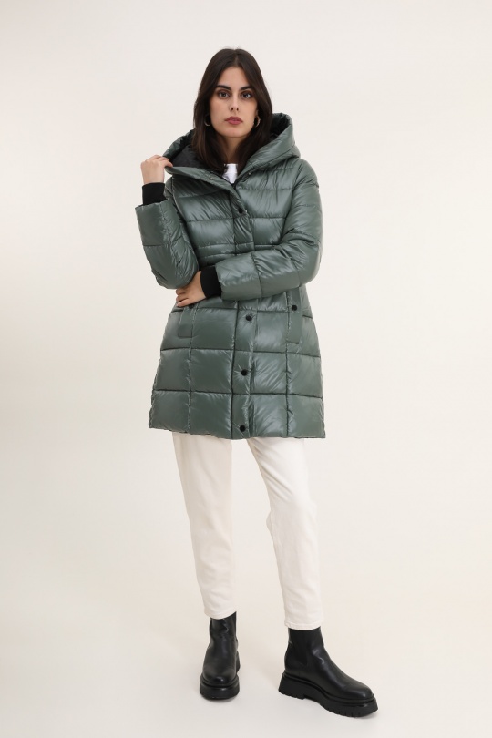 Doudounes Femme Violet Attrait Paris AT8392B Efashion Paris