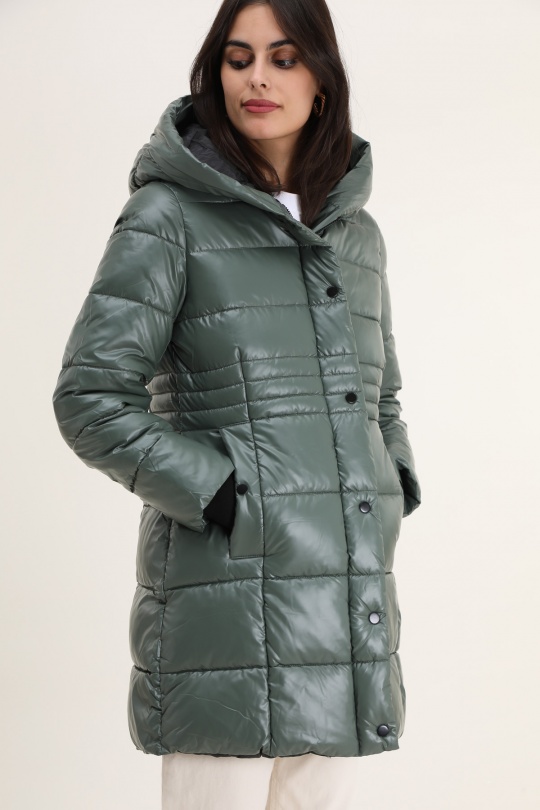 Doudounes Femme Violet Attrait Paris AT8392B Efashion Paris