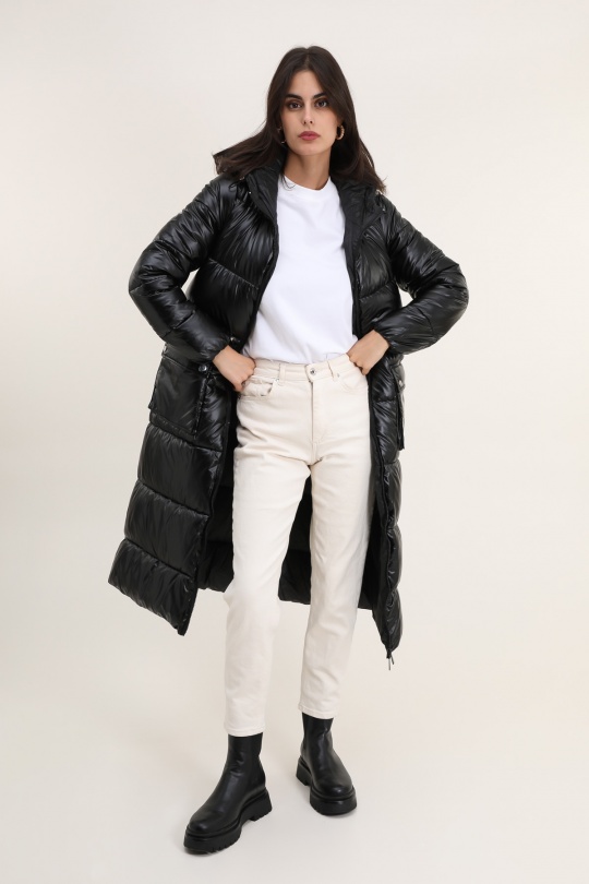 Doudounes Femme Vert Attrait Paris AT8505B Efashion Paris