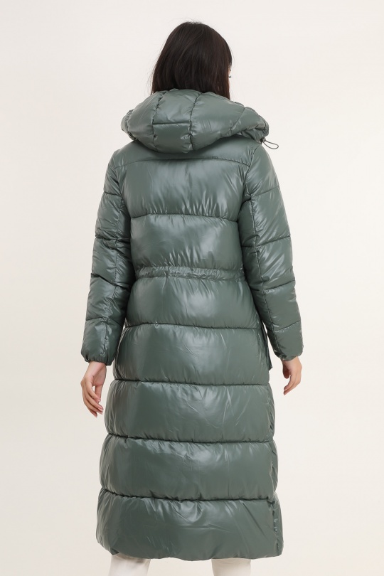 Doudounes Femme Vert Attrait Paris AT8505B Efashion Paris