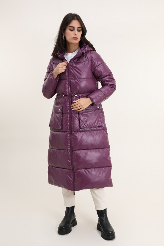 Doudounes Femme Vert Attrait Paris AT8505B Efashion Paris