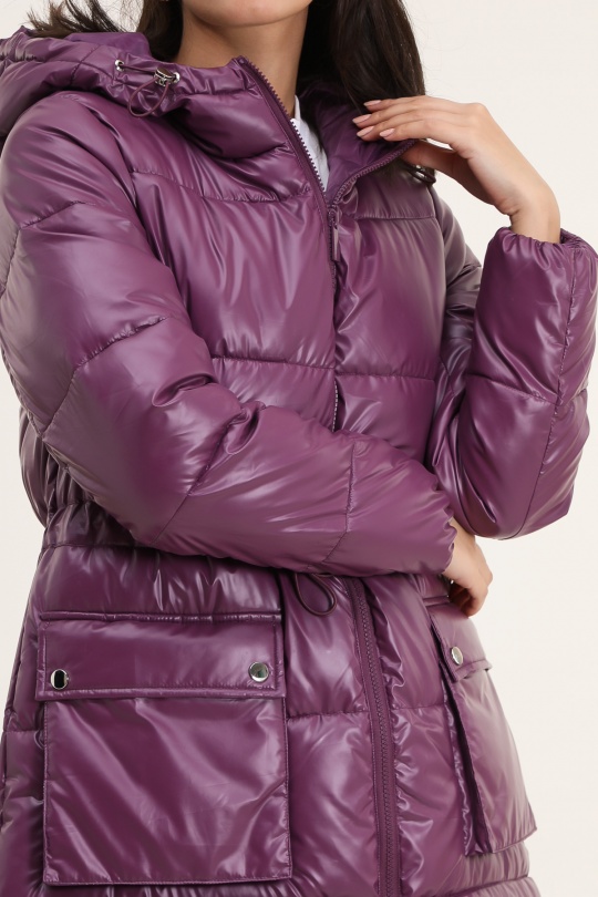 Doudounes Femme Vert Attrait Paris AT8505B Efashion Paris