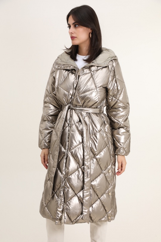 Doudounes Femme Bronze Attrait Paris AT8398B Efashion Paris