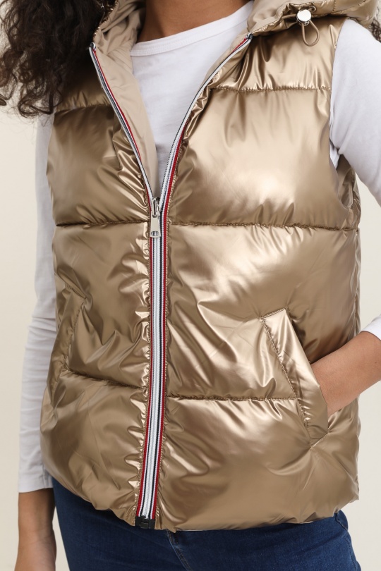 Doudounes Femme Argent Attrait Paris AT8520B Efashion Paris