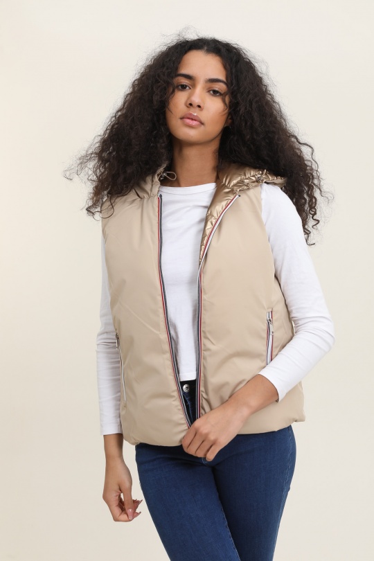 Doudounes Femme Argent Attrait Paris AT8520B Efashion Paris