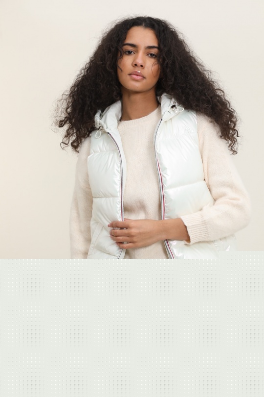 Doudounes Femme Argent Attrait Paris AT8520B Efashion Paris