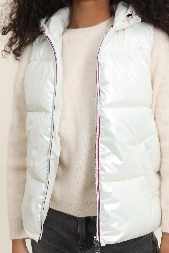 Doudounes Femme Argent Attrait Paris AT8520B Efashion Paris