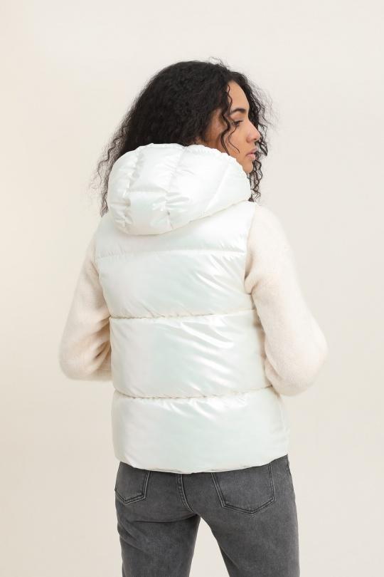 Doudounes Femme Argent Attrait Paris AT8520B Efashion Paris