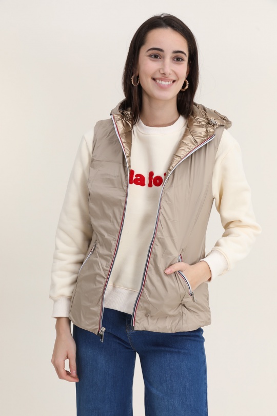 Doudounes Femme Or Attrait Paris AT8519B Efashion Paris