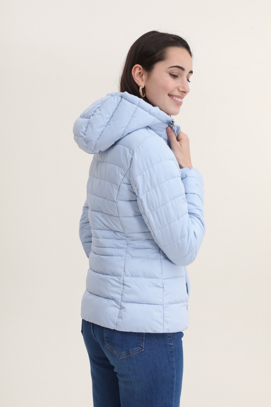 Doudounes Femme Bleu marine Attrait Paris AT8390 Efashion Paris