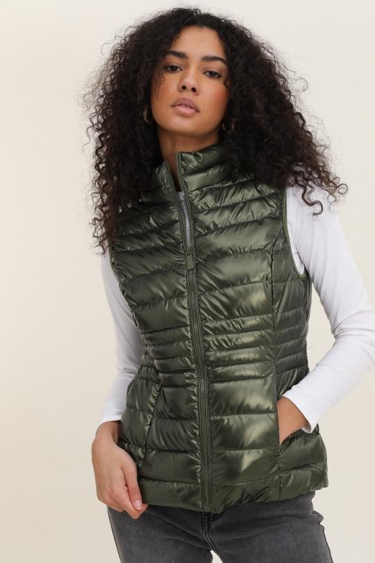 Doudounes Femme Kaki Attrait Paris AT342B Efashion Paris