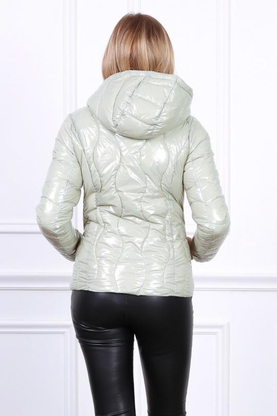 Doudounes Femme Vert Attrait Paris AT8293B Efashion Paris