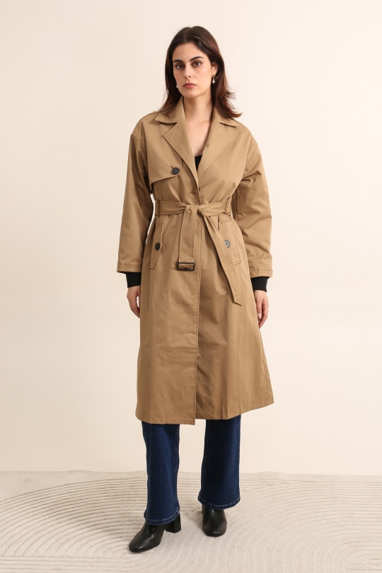 Trench femme camel new arrivals
