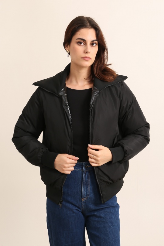 Doudounes Femme Kaki Attrait Paris AT8533B Efashion Paris