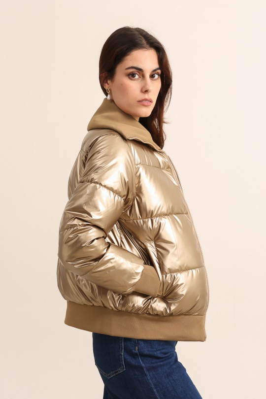 Doudounes Femme Kaki Attrait Paris AT8533B Efashion Paris