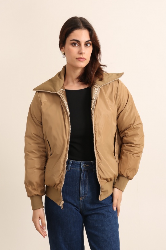 Doudounes Femme Kaki Attrait Paris AT8533B Efashion Paris