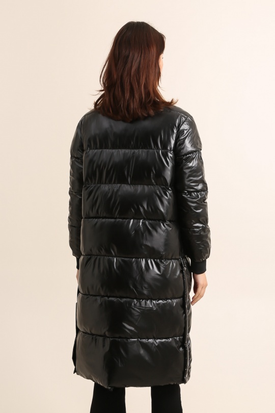 Doudounes Femme Noir Attrait Paris AT8532B Efashion Paris