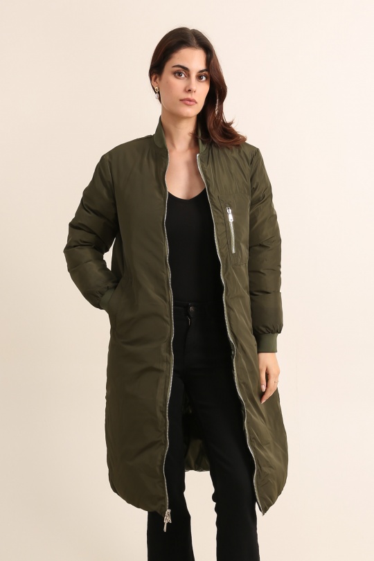 Doudounes Femme Noir Attrait Paris AT8532B Efashion Paris