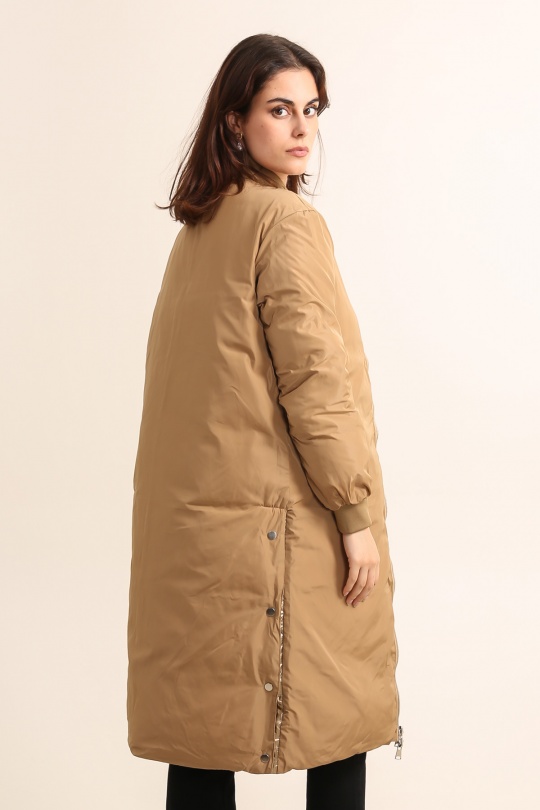 Doudounes Femme Noir Attrait Paris AT8532B Efashion Paris