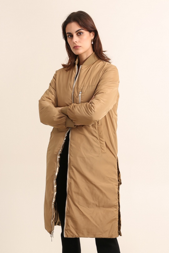 Doudounes Femme Noir Attrait Paris AT8532B Efashion Paris