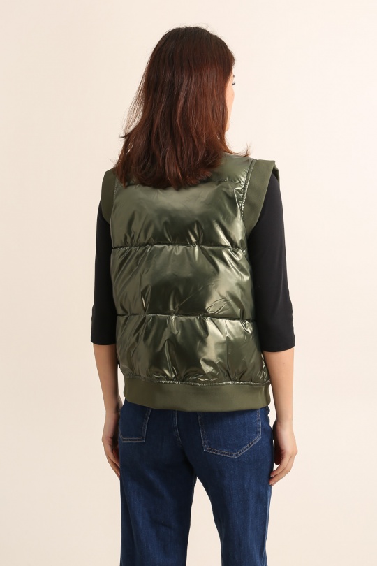 Doudounes Femme Kaki Attrait Paris AT8530B Efashion Paris